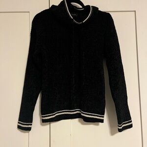 Rachel Zoe Dark Navy Sweater with White Accents
